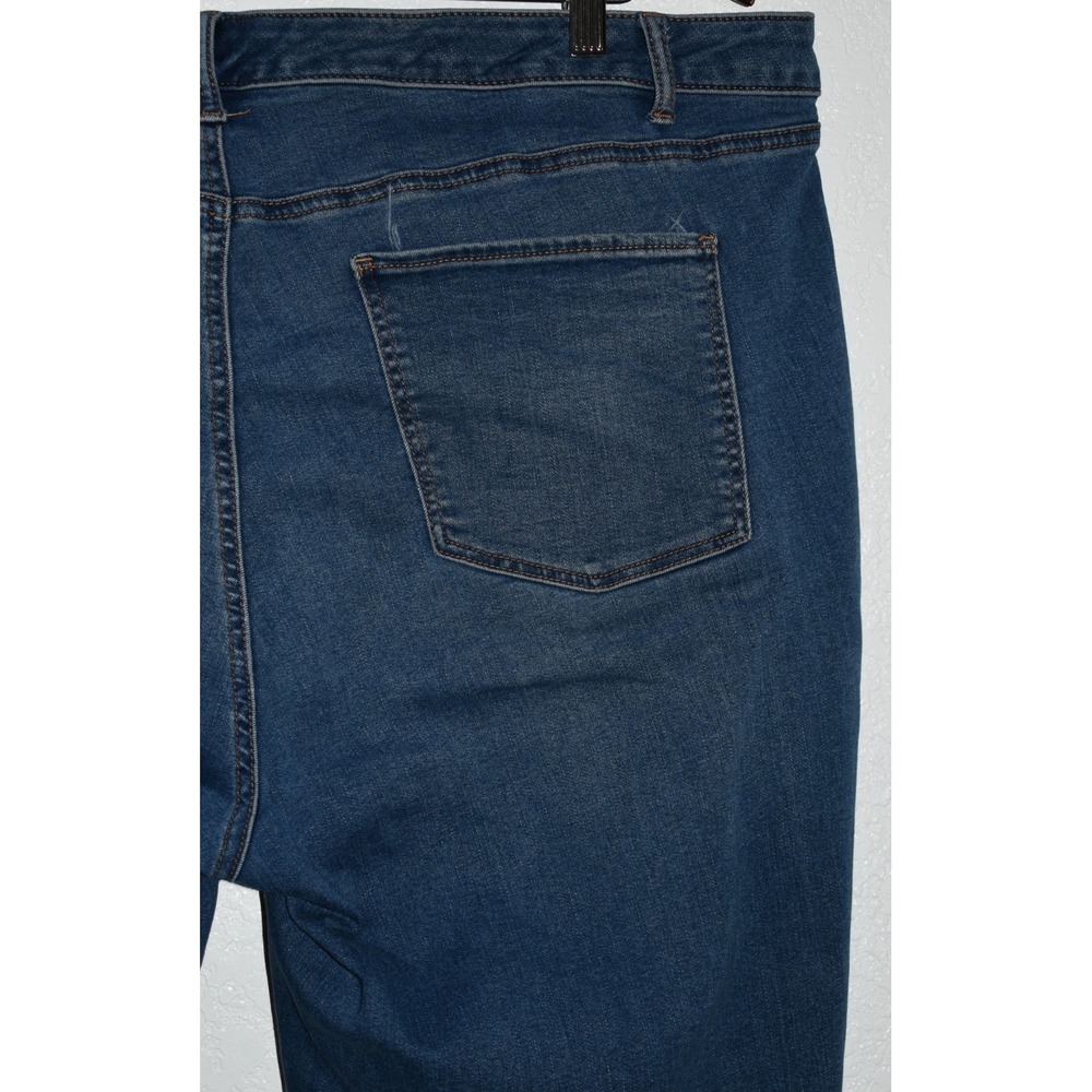 Talbots 22WP Flawless Five-Pocket Straight Leg Jeans Comfy Stretch Blue 5-Pkt - Picture 13 of 16